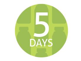 5-DAY | 20-30 BOTTLES